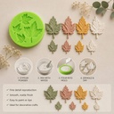 Leaf-of-4-different-Sizes-Marzipan-Silicone-Mould