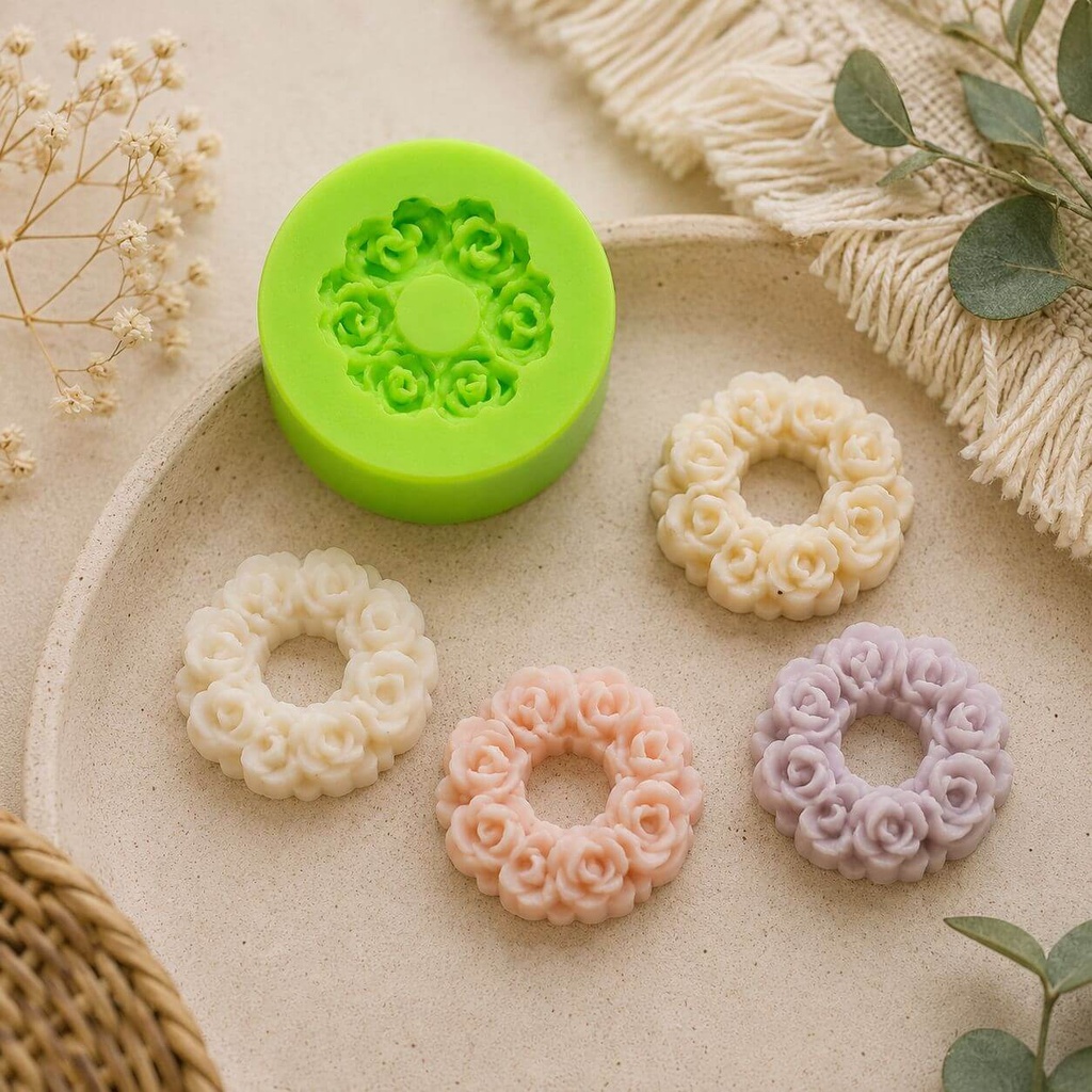 Rose-Flower-Shape-Silicone-Mould