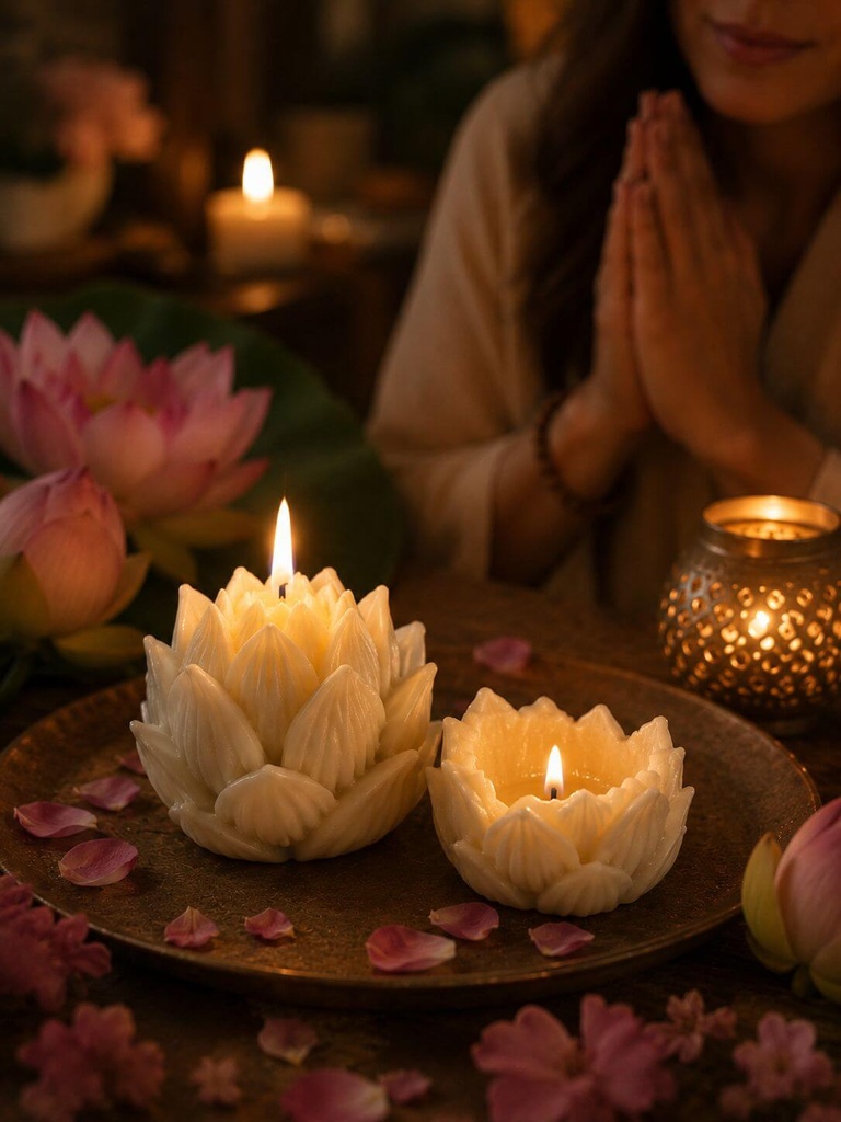 lotus-flower-candle-mold