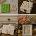 Symmetrical-Lace-Leaf-Pattern-Silicone-Mold