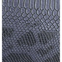 Decor Sheet for Jewellery, Blue, Leather Like