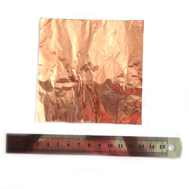 [ADE202] Tira delgada de cobre, 0.2 mm