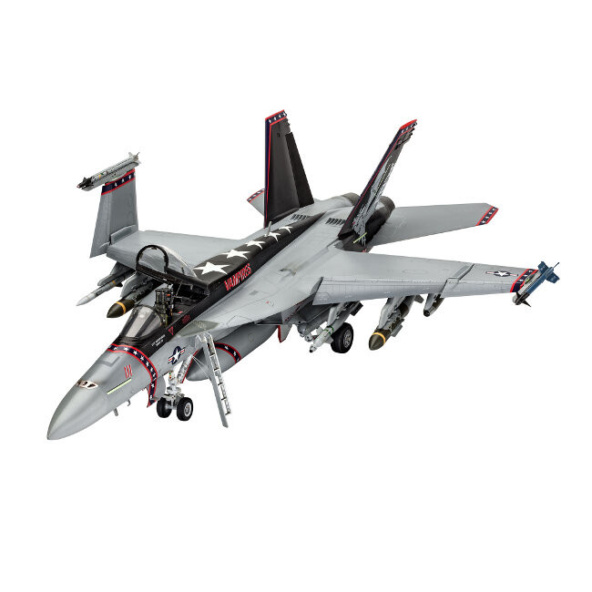 F/A-18E Super Hornet military flight mock-up