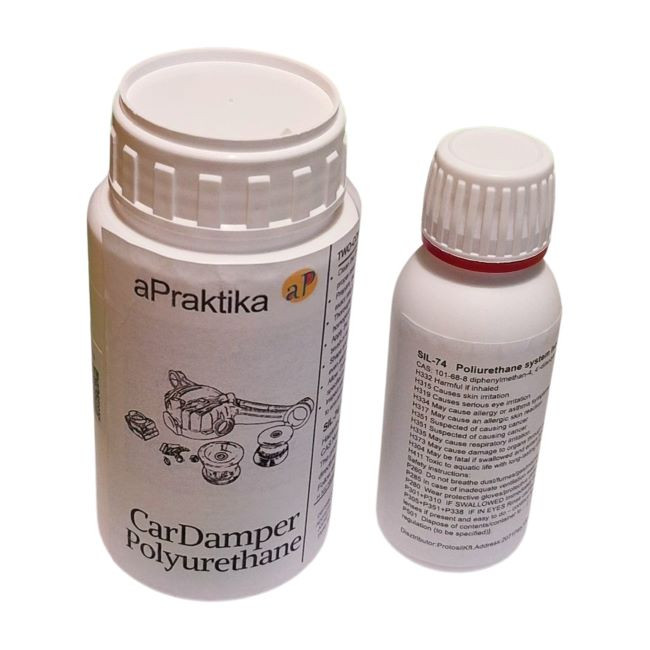 [APU104] Polyurethan-Dumper – 74 Gießharz, Härte 74, 80, 90 Shore A