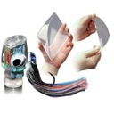 Water clear polyurethane rubber - 50 Shore A