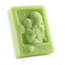 Soap Mould - Silicone - mother with child