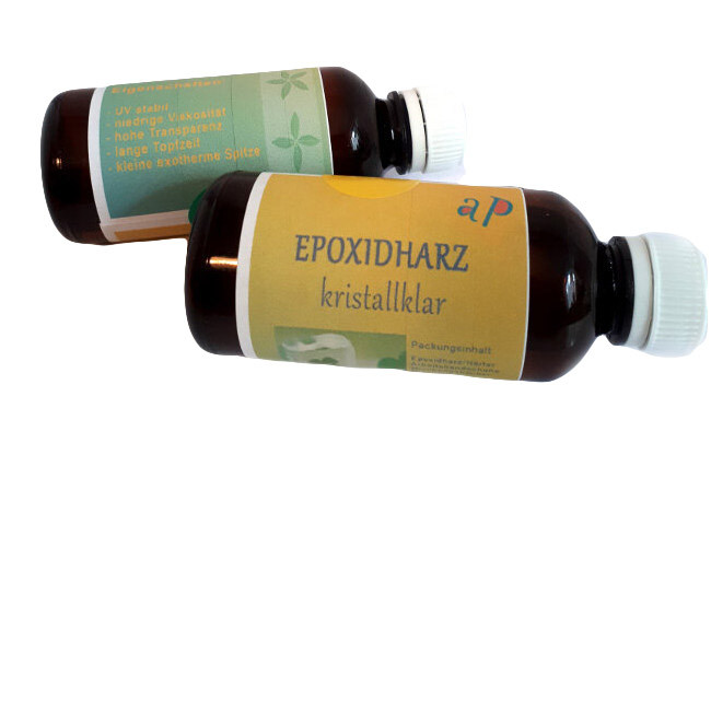 Epoxidharz, kristallklar, UV-stabil, Schmuckharz