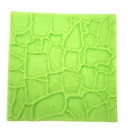 Patrón de Fondant - Muro de piedra