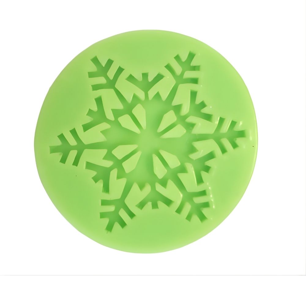 [FSZCS14] Patrón de silicona de copo de nieve - Diámetro 53 mm