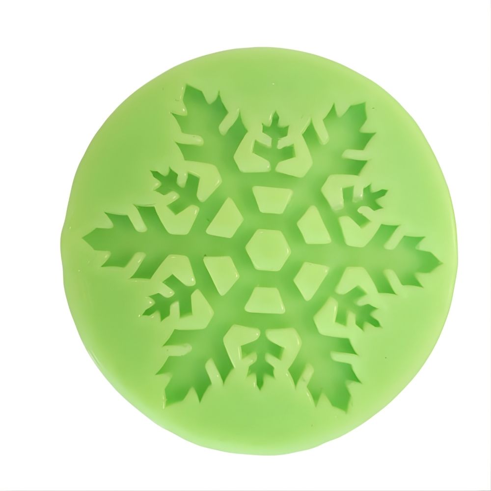 Decoración navideña - Molde de copo de nieve