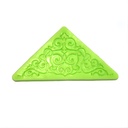 Corner Part Silicone Lace Pattern for Decoration