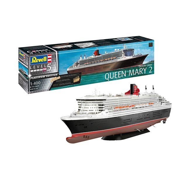 [KTMH008] Transatlántico Queen Mary 2, Revell 05199 (2019) - Scalemates