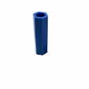 6 x 49 mm Hexagonal Prism Medallion Silicone Mould