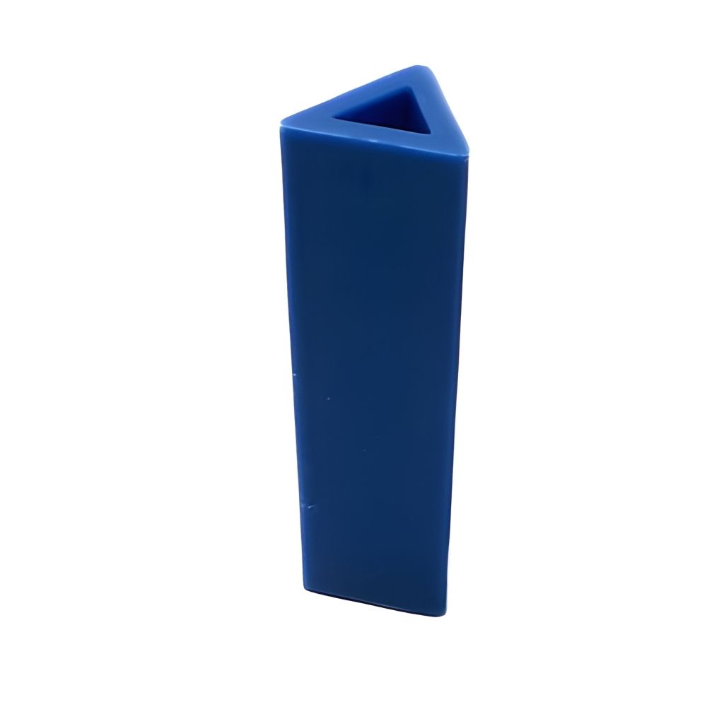 Molde de Silicona para Medallón Prismático Triangular de 9 x 49 mm