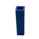 Molde de Silicona para Prismático Cuadrado Truncado de 9 x 9 x 49 mm