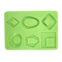 6 of Resin Jewellery Moulds - Big Pendants