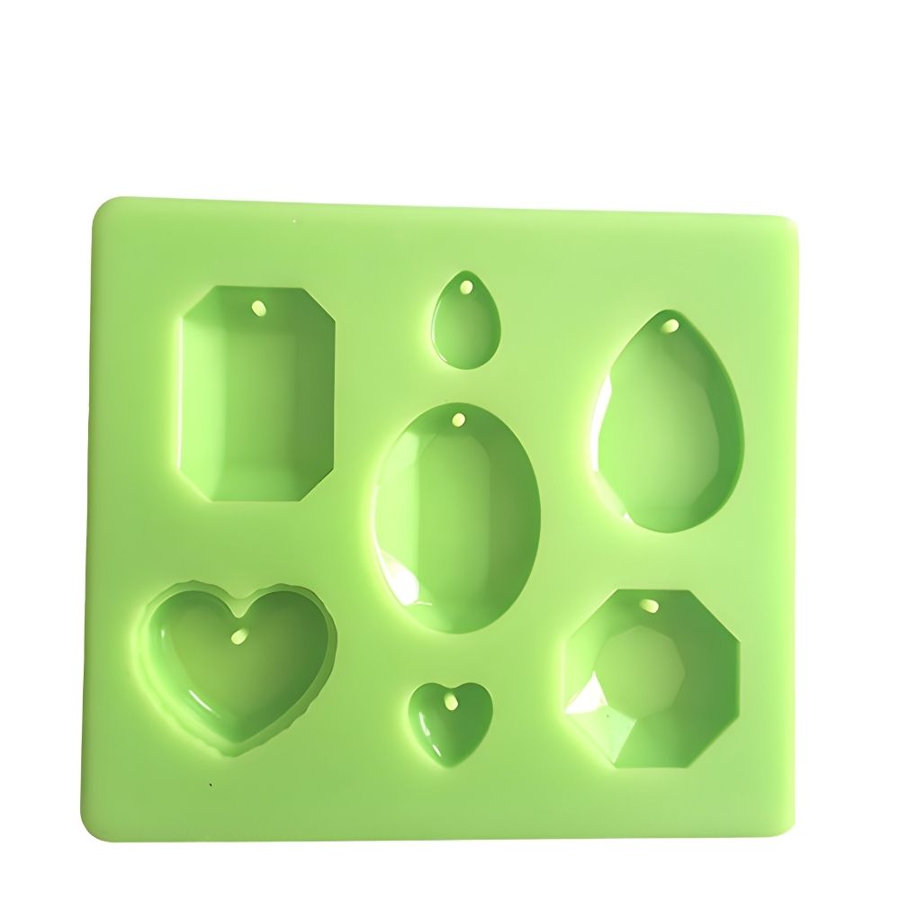 Anhänger (7-teilig) Silikonform