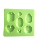 Pendant of 7 Pieces Silicone Mould