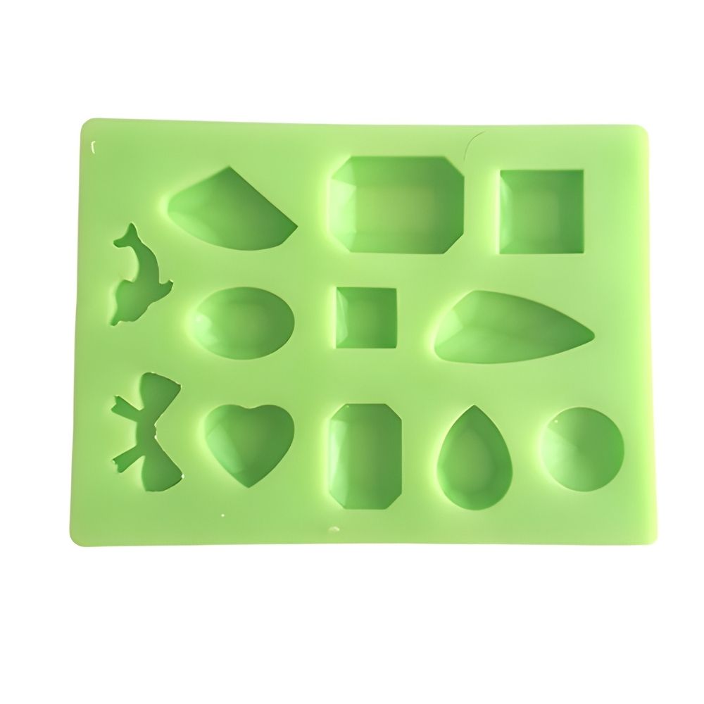 [FSZE004] Colgante de 12 Piezas Molde de Silicona