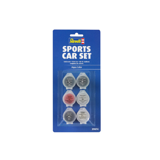 [ASZF004] Sports car colour set - for mock-ups