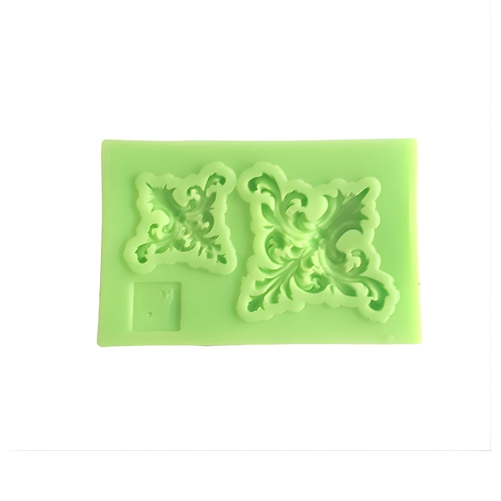 Corner Part Silicone Lace Pattern for DIY Resin Casting