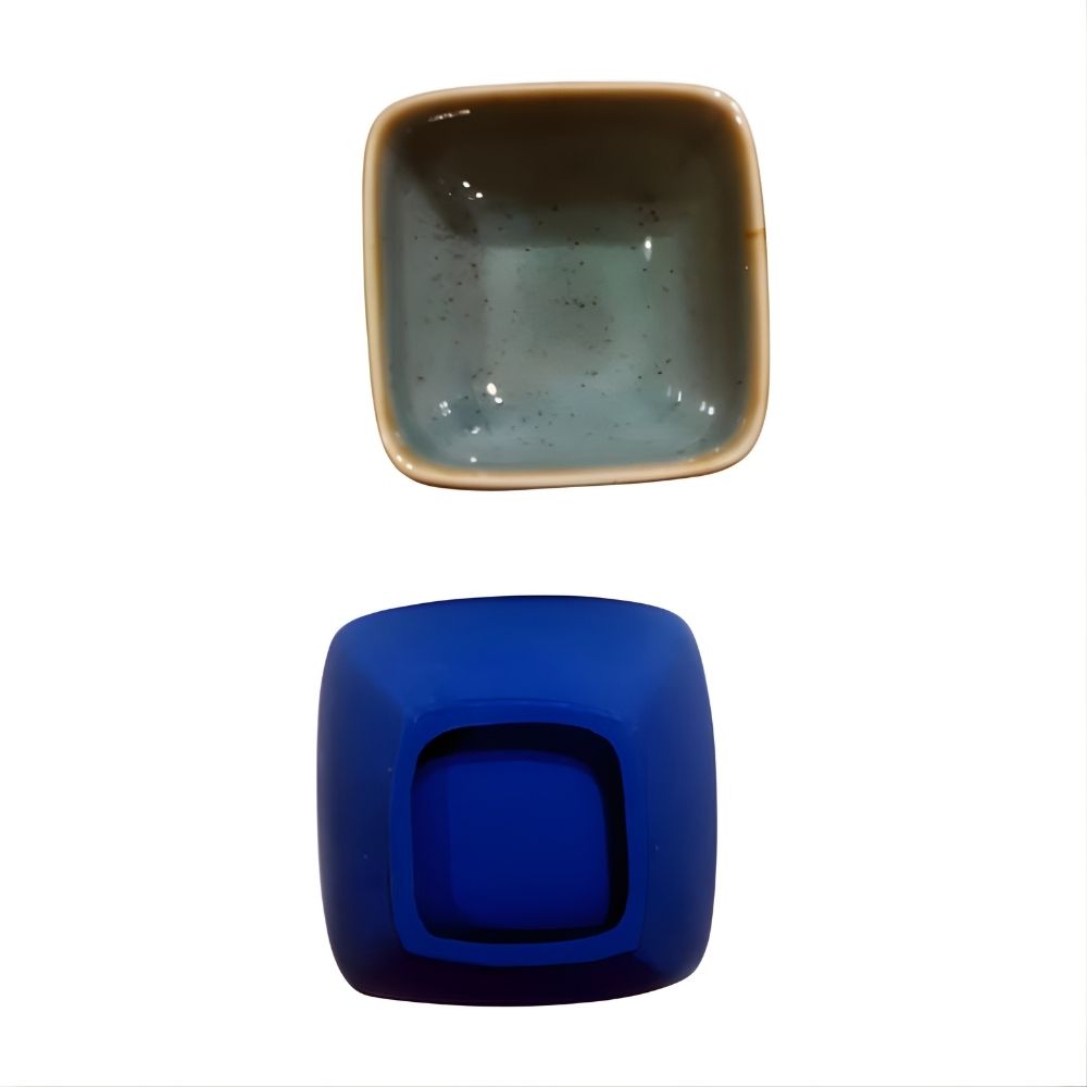 Molde de Silicona para Taza Cuadrada Pequeña