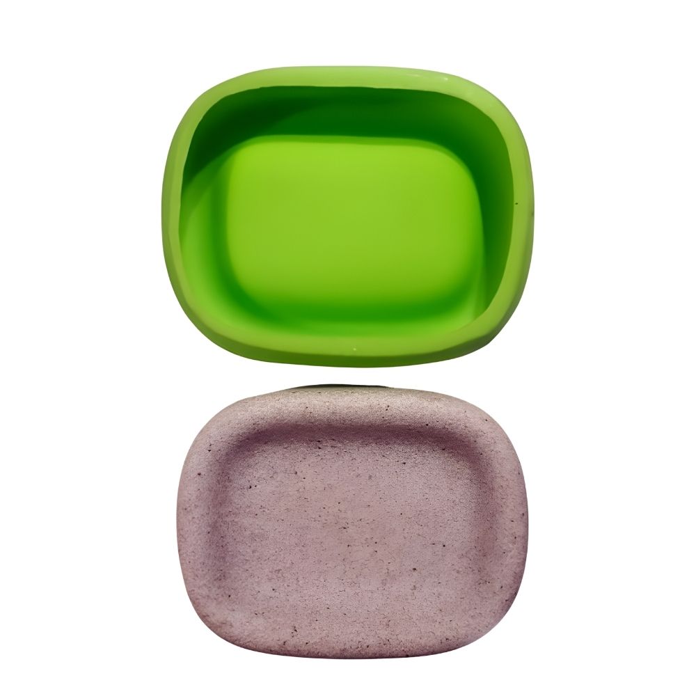 Silikonform für Seifenschale