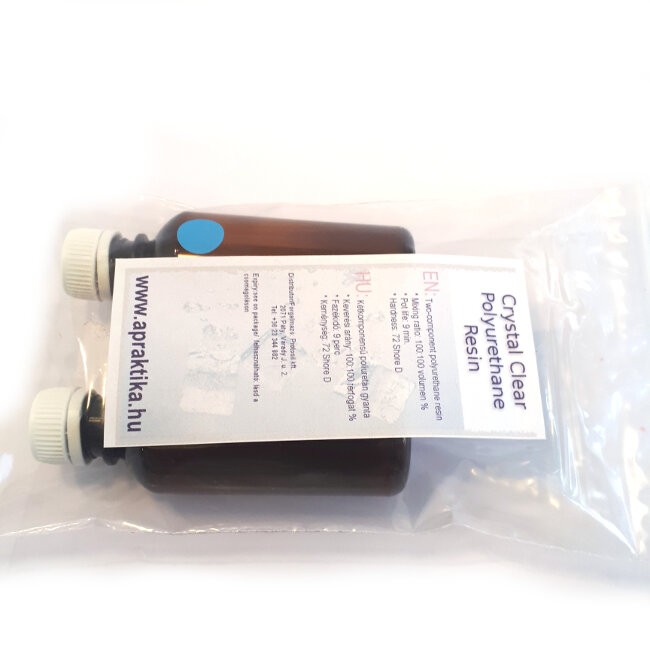 [APU202] Resina de poliuretano, transparente, 100g, Smooth-on