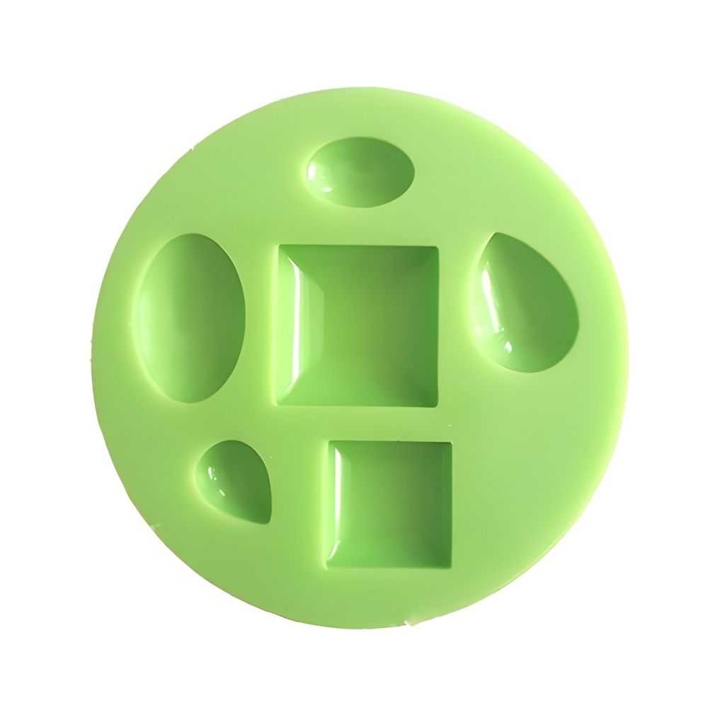 [FSZE023] Lens of 6 Pieces Silicone Mould For Home Made jewellery