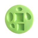 Lente de 6 piezas molde de silicona para joyería hecha en casa