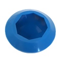 Große polierte Diamant-Silikonform