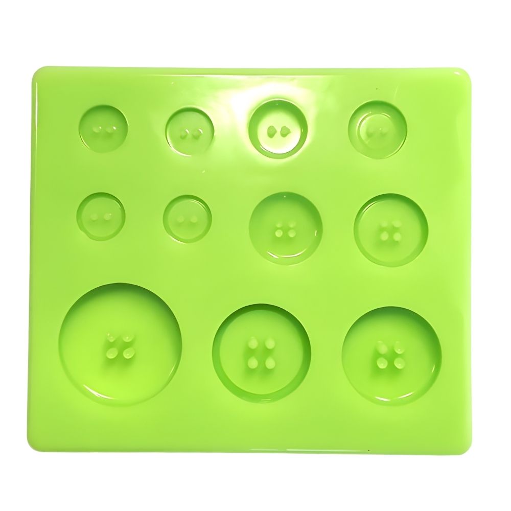 [FSZE034] Home Made Button of 7 Pieces Silicone Casting Mould