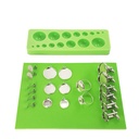 Harzform für Halbkugellinse