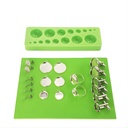 Harzform für Halbkugellinse