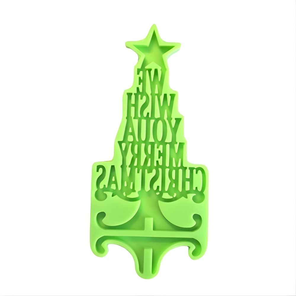 Form für Weihnachtstischdekoration