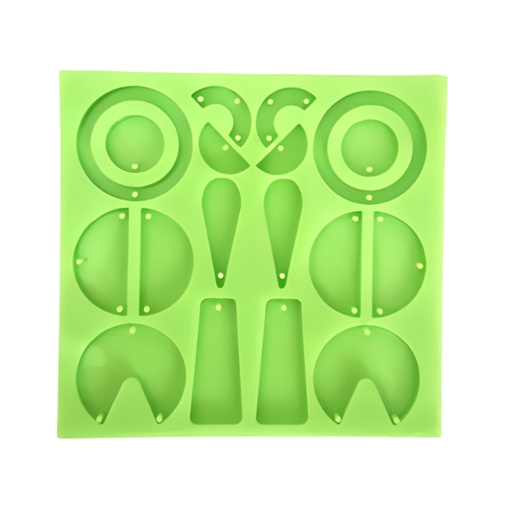 [FSZE053] Modern earrings silicone mould "A"
