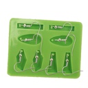 Ohrring-Silikonform in 4 verschiedenen Ausführungen