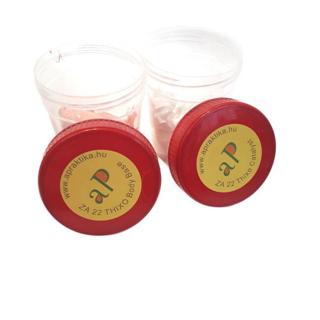 [ASZ004] ZA 22 Thixo-Körpersilikon, additionsvernetzend, streichfähig, 22 ShA