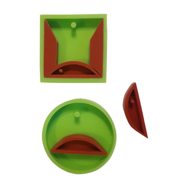 [FSZBE08] Mould Set for Concrete Jewellery Necklace