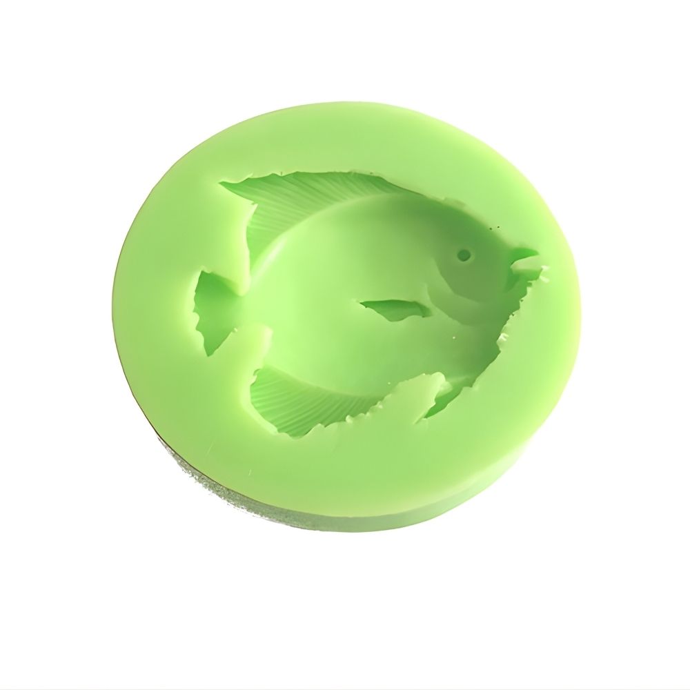 [FSZF007] Molde de silicona para fondant en forma de pez