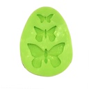 Schmetterlings-Silikonform für Fondant