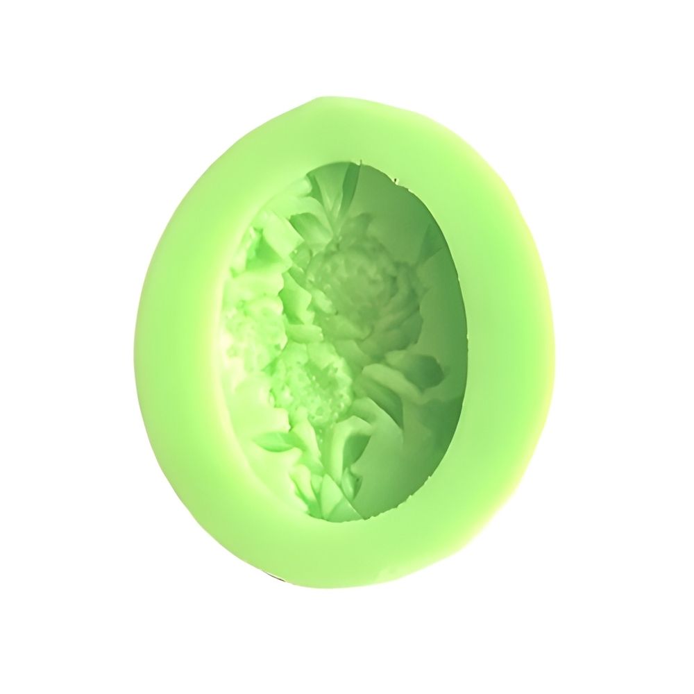 Silikonform für Rosenstrauß