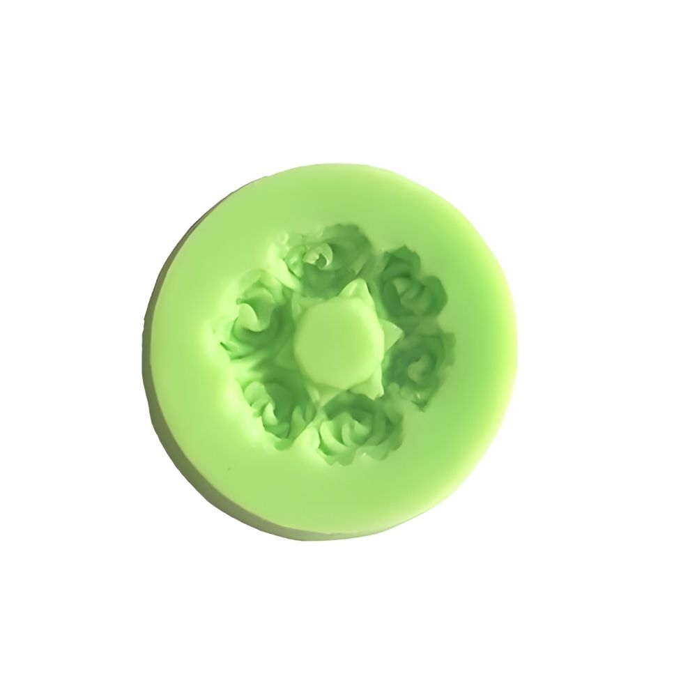 [FSZF011] Molde de Silicona en Forma de Flor de Rosa