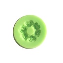 Molde de Silicona en Forma de Flor de Rosa