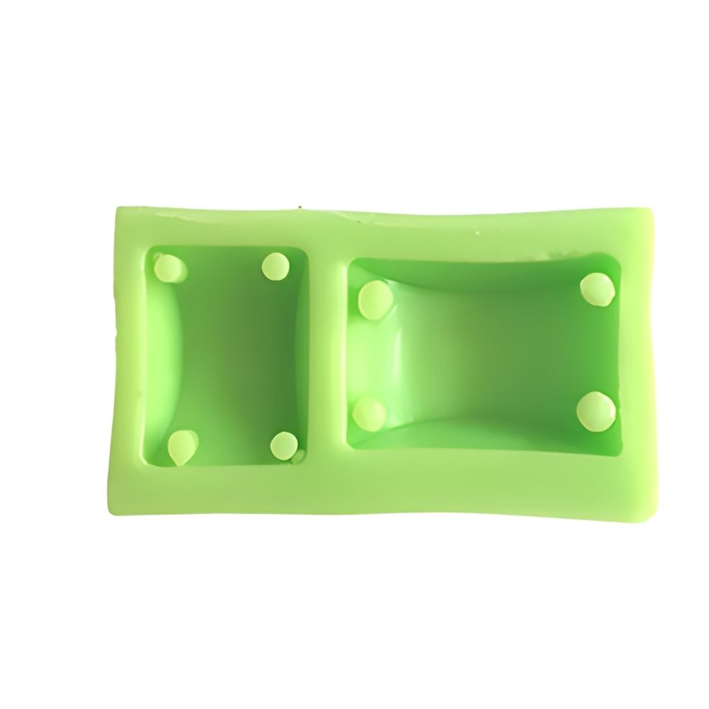 Silicone Mould for Epoxy Buckle Casting, Stackable