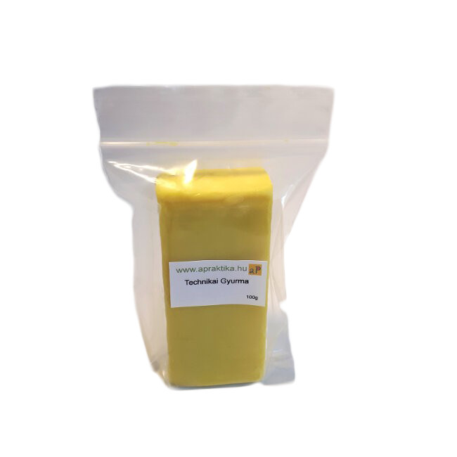 Plastilina reutilizable sin azufre