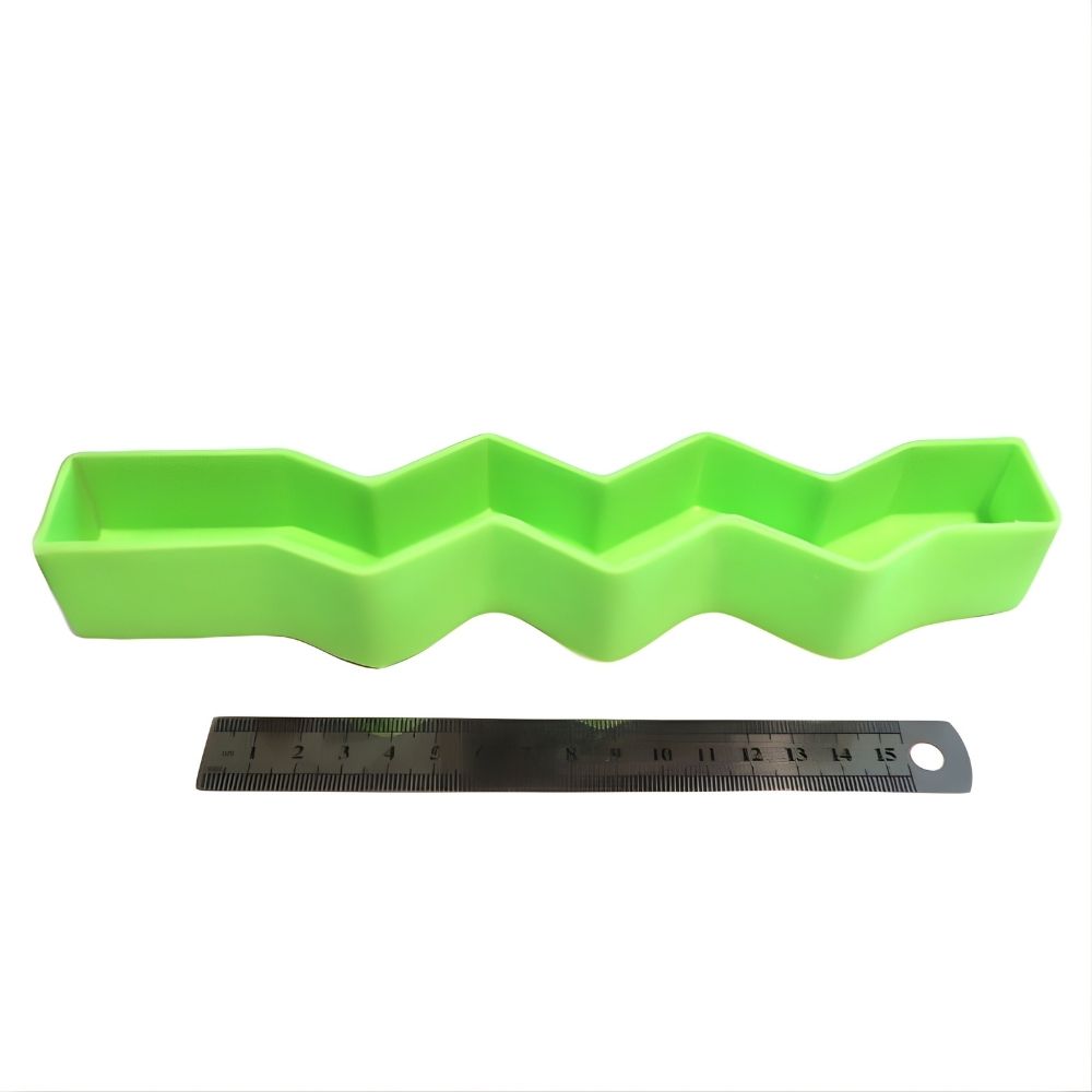Candle mould - silicone - zigzag