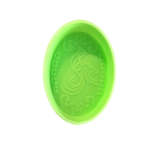 [FSZSZ04] Soap Mould - Silicone - oval pattern