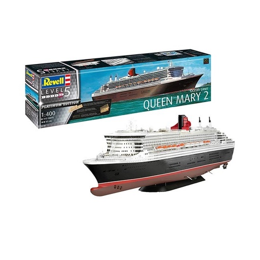 [KTMH008] Ocean Liner Queen Mary 2, Revell 05199 (2019) - Scalemates