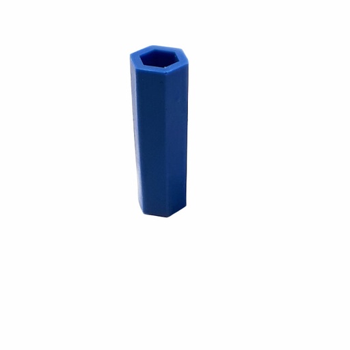 [FSZE027] 6 x 49 mm Hexagonal Prism Medallion Silicone Mould